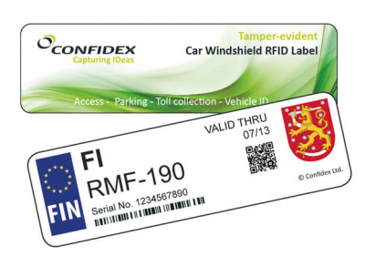Изображение Confidex Windshield Label UHF
