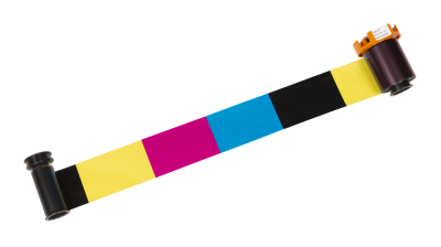  Лента полноцветная YMCK на 600 отпечатков Evolis RT4F101M100