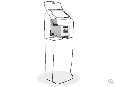Компактный принтер для терминала Evolis Kiosk Prime