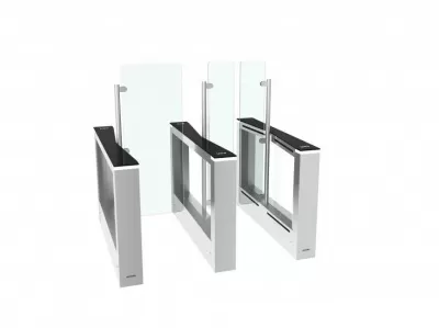 Скоростной распашной турникет Cominfo EASYGATE SPT, фото-4
