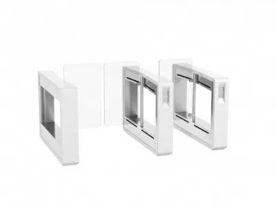 Скоростной распашной турникет Cominfo EASYGATE IM, фото-2