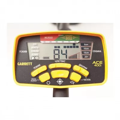 Грунтовый металлоискатель GARRETT ACE 400i 8.5х11 DD, фото-3
