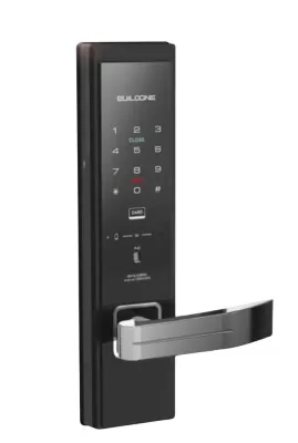 Врезной электронный дверной замок Buildone BO-DL5300SK, фото-2